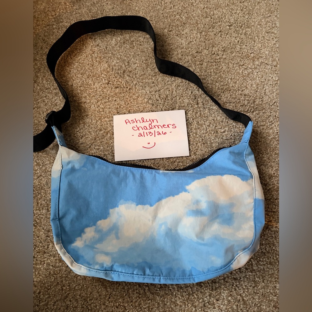 BAGGU Cloud Print medium crescent - image 1